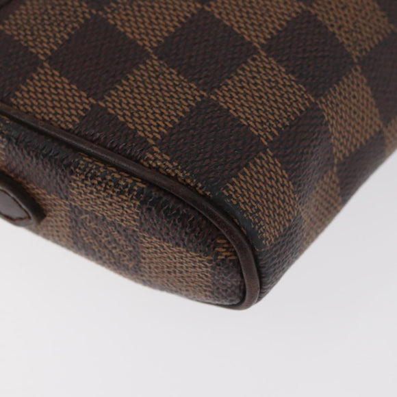 LOUIS VUITTON Damier Ebene Pochette Ipanema Shoulder Bag N51296 LV Auth bs35266