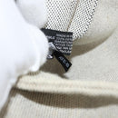 HERMES New Fourre Tout Bassas PM Shoulder Bag Cotton Gray Silver Auth bs35271-22