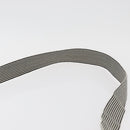 HERMES New Fourre Tout Bassas PM Shoulder Bag Cotton Gray Silver Auth bs35271-8