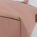 GUCCI Hand Bag Leather 2way Pink Gold 449651 Auth bs35273A-12