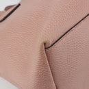 GUCCI Hand Bag Leather 2way Pink Gold 449651 Auth bs35273A-13