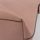 GUCCI Hand Bag Leather 2way Pink Gold 449651 Auth bs35273A-14