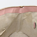 GUCCI Hand Bag Leather 2way Pink Gold 449651 Auth bs35273A-22