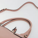 GUCCI Hand Bag Leather 2way Pink Gold 449651 Auth bs35273A-8