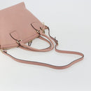 GUCCI Hand Bag Leather 2way Pink Gold 449651 Auth bs35273A-9