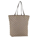 GUCCI GG Canvas Tote Bag Beige Gold 002 1098 1705 Auth bs35275-1