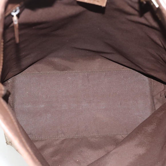 GUCCI GG Canvas Tote Bag Beige Gold 002 1098 1705 Auth bs35275