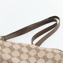 GUCCI GG Canvas Tote Bag Beige Gold 002 1098 1705 Auth bs35275-8