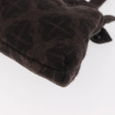 BOTTEGA VENETA Shoulder Bag Cotton Brown Auth bs35278-14