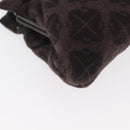 BOTTEGA VENETA Shoulder Bag Cotton Brown Auth bs35278-15