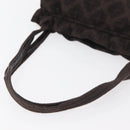 BOTTEGA VENETA Shoulder Bag Cotton Brown Auth bs35278-7
