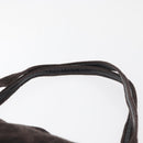 BOTTEGA VENETA Shoulder Bag Cotton Brown Auth bs35278-8