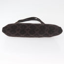 BOTTEGA VENETA Shoulder Bag Cotton Brown Auth bs35278-5
