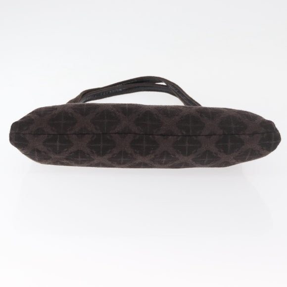 BOTTEGA VENETA Shoulder Bag Cotton Brown Auth bs35278