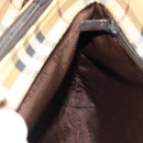 BURBERRY Nova Check Handtasche PVC Beige Auth bs35282-18