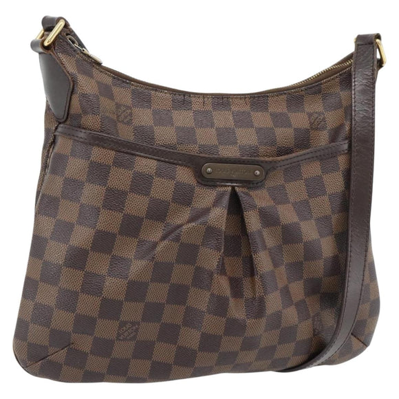 LOUIS VUITTON Damier Ebene Bloomsbury PM Shoulder Bag N42251 LV Auth bs35283