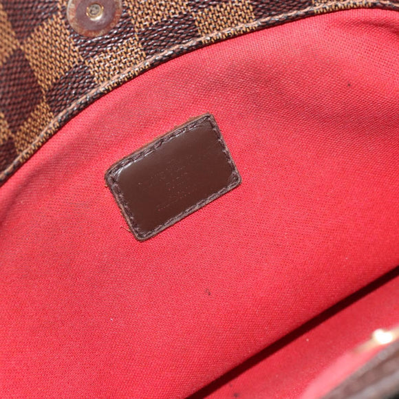 LOUIS VUITTON Damier Ebene Bloomsbury PM Shoulder Bag N42251 LV Auth bs35283