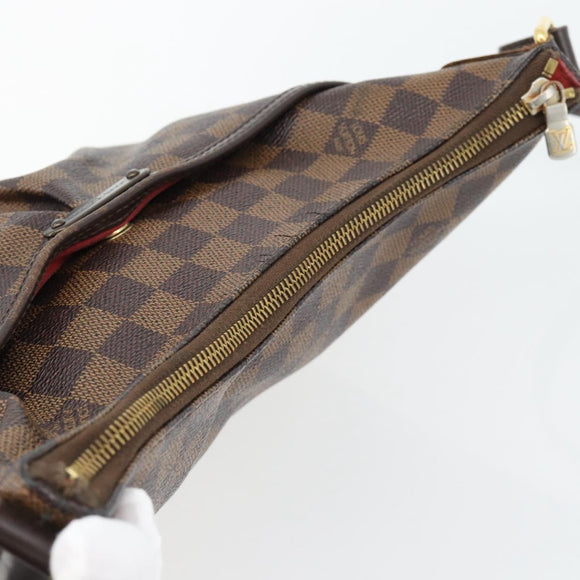 LOUIS VUITTON Damier Ebene Bloomsbury PM Shoulder Bag N42251 LV Auth bs35283