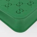 GUCCI GG Children's Tote Bag Rubber Green 679365 Auth bs35286A-12