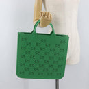 GUCCI GG Children's Tote Bag Rubber Green 679365 Auth bs35286A-18