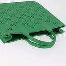 GUCCI GG Children's Tote Bag Rubber Green 679365 Auth bs35286A-6