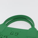 GUCCI GG Children's Tote Bag Rubber Green 679365 Auth bs35286A-8