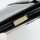 GUCCI Tote Bag Patent leather Black Gold 001 781 1735 Auth bs35287-14