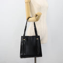 GUCCI Tote Bag Patent leather Black Gold 001 781 1735 Auth bs35287-24