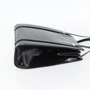 GUCCI Tote Bag Patent leather Black Gold 001 781 1735 Auth bs35287-5