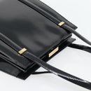 GUCCI Tote Bag Patent leather Black Gold 001 781 1735 Auth bs35287-6