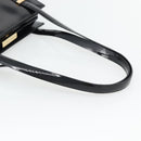 GUCCI Tote Bag Patent leather Black Gold 001 781 1735 Auth bs35287-7