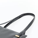 GUCCI Tote Bag Patent leather Black Gold 001 781 1735 Auth bs35287-8