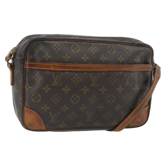 LOUIS VUITTON Monogram Trocadero 27 Umhängetasche M51274 LV Auth bs35288