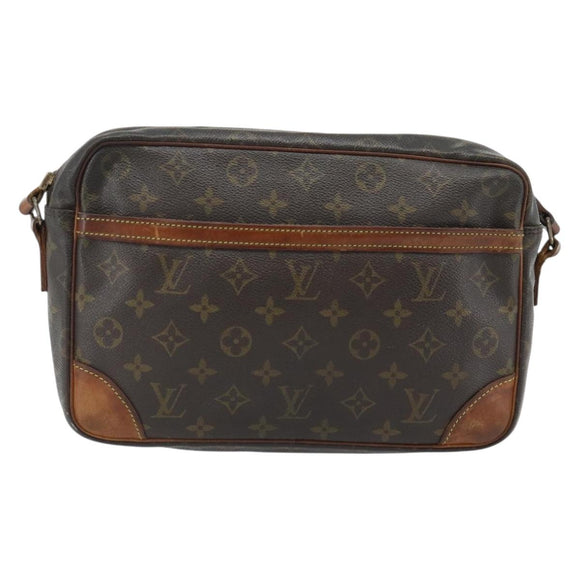 LOUIS VUITTON Monogram Trocadero 27 Umhängetasche M51274 LV Auth bs35288