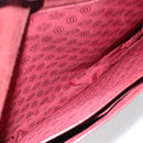 CARTIER Must Line Shoulder Bag Leather Bordeaux Gold Auth bs35291-20