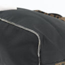 FENDI Handtas Nylon Zwart Zilver Auth bs35293-12