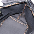FENDI Handtas Nylon Zwart Zilver Auth bs35293-17
