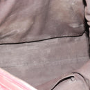 GUCCI GG Canvas Guccissima bamboo Hand Bag Leather Red Gold 339548 Auth bs35296-10
