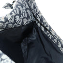 Christian Dior Trotter Canvas Umhängetasche Schwarz Silber Auth bs35297SAV-21