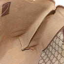 GUCCI GG Supreme Web Sherry Line Tote Bag PVC Beige Red 39 02 091 Auth bs35298-17