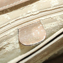 GUCCI Bamboo Hand Bag Leather 2way Beige Gold Auth bs35299-20