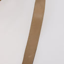 GUCCI Bamboo Hand Bag Leather 2way Beige Gold Auth bs35299-14