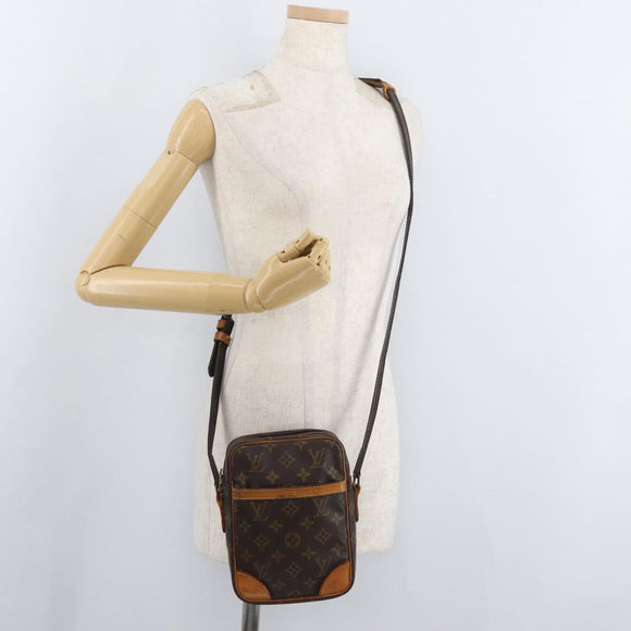 LOUIS VUITTON Monogram Danube Umhängetasche M45266 LV Auth bs35310