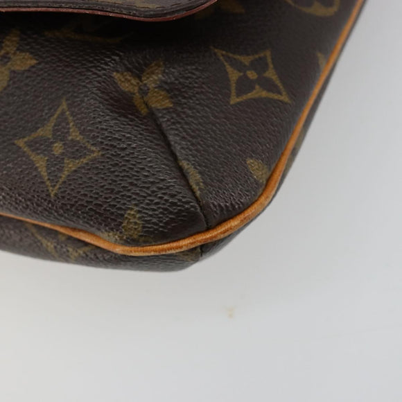 LOUIS VUITTON Monogram Musette Tango Long Strap Shoulder Bag M51388 Auth bs35311