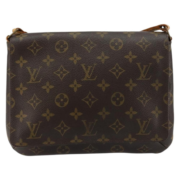 LOUIS VUITTON Monogram Musette Tango Long Strap Shoulder Bag M51388 Auth bs35311