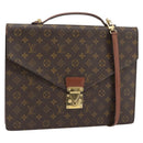 LOUIS VUITTON Monogram Porte Documents Bandouliere Bag M53338 LV Auth bs35313-1