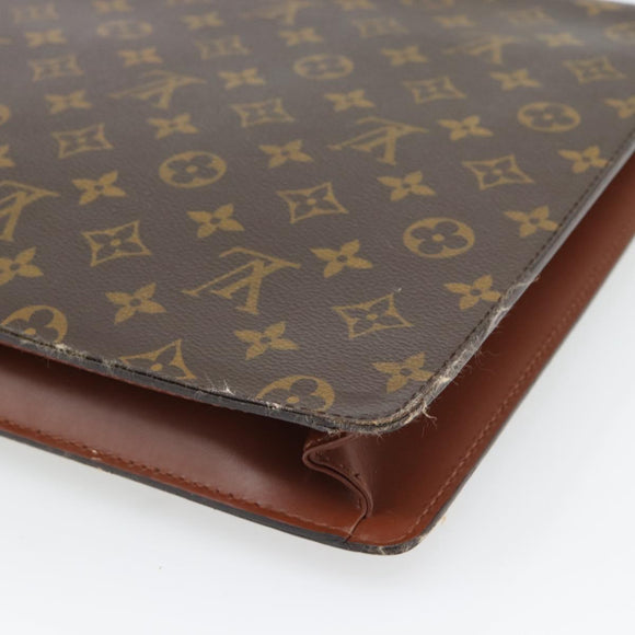 LOUIS VUITTON Monogram Porte Documents Bandouliere Bag M53338 LV Auth bs35313