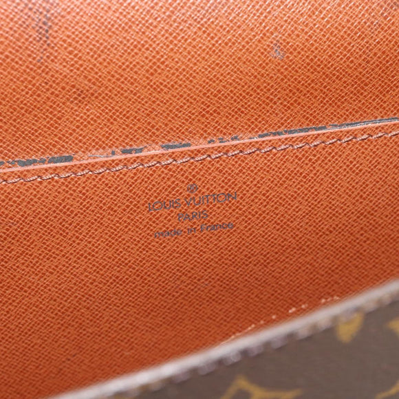 LOUIS VUITTON Monogram Porte Documents Bandouliere Bag M53338 LV Auth bs35313