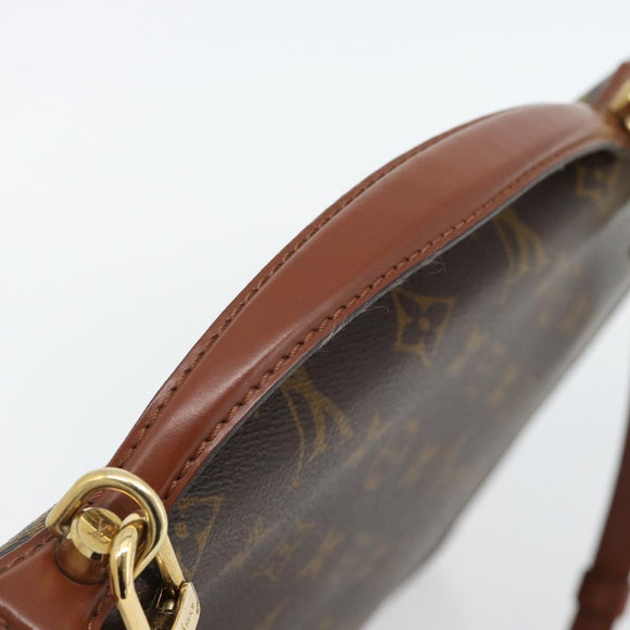 LOUIS VUITTON Monogram Porte Documents Bandouliere Bag M53338 LV Auth bs35313