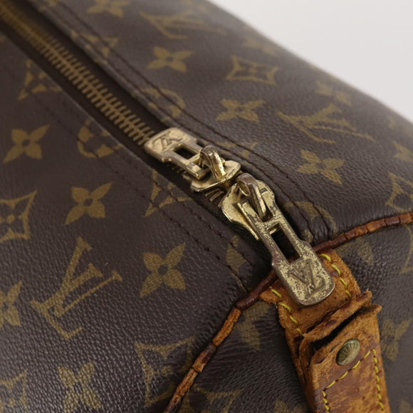 LOUIS VUITTON Monogram Keepall Bandouliere55 Boston Tasche M41414 LV Auth bs35314